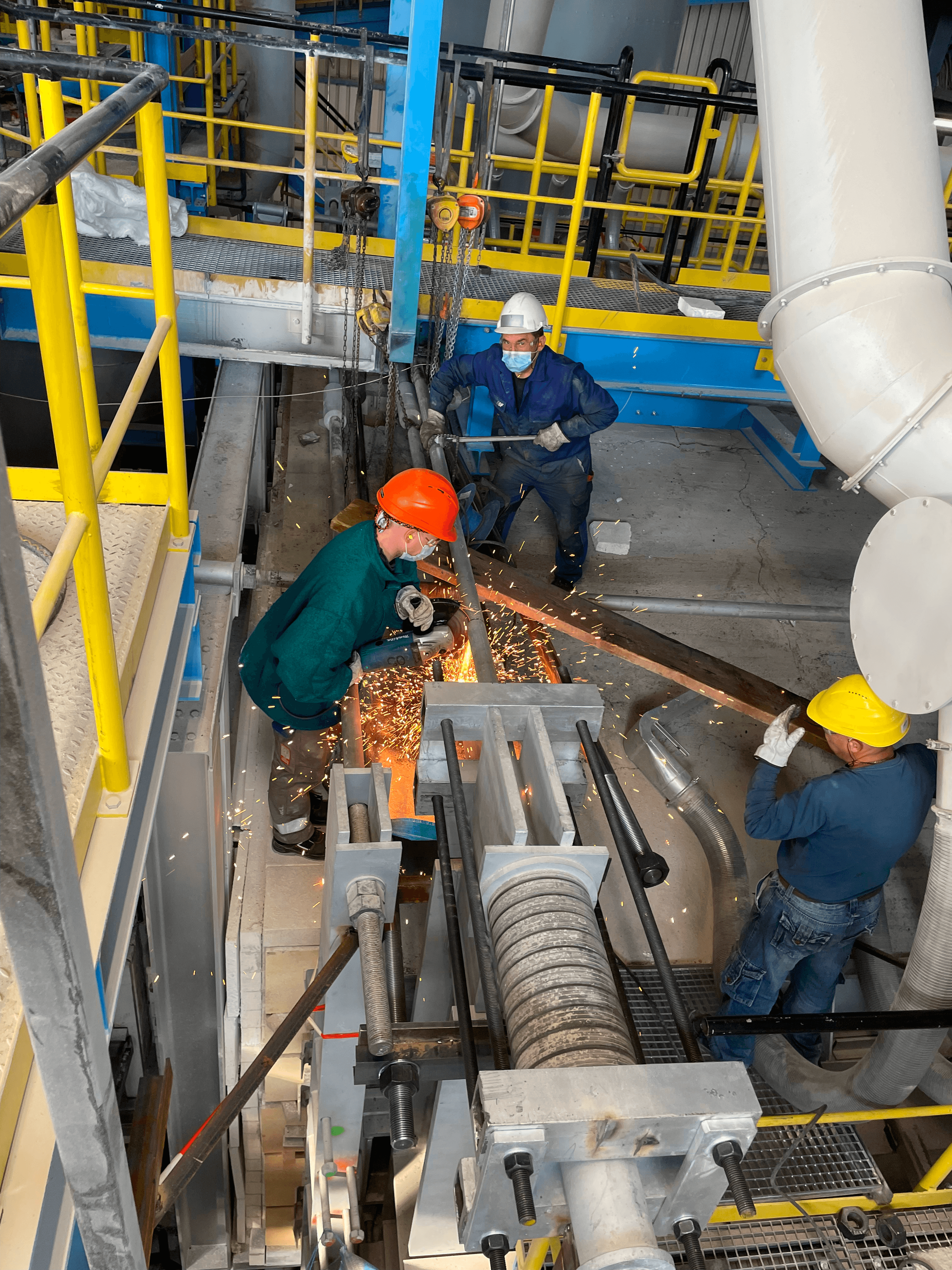 Carreiras no ISF Group em contexto de execução industrial