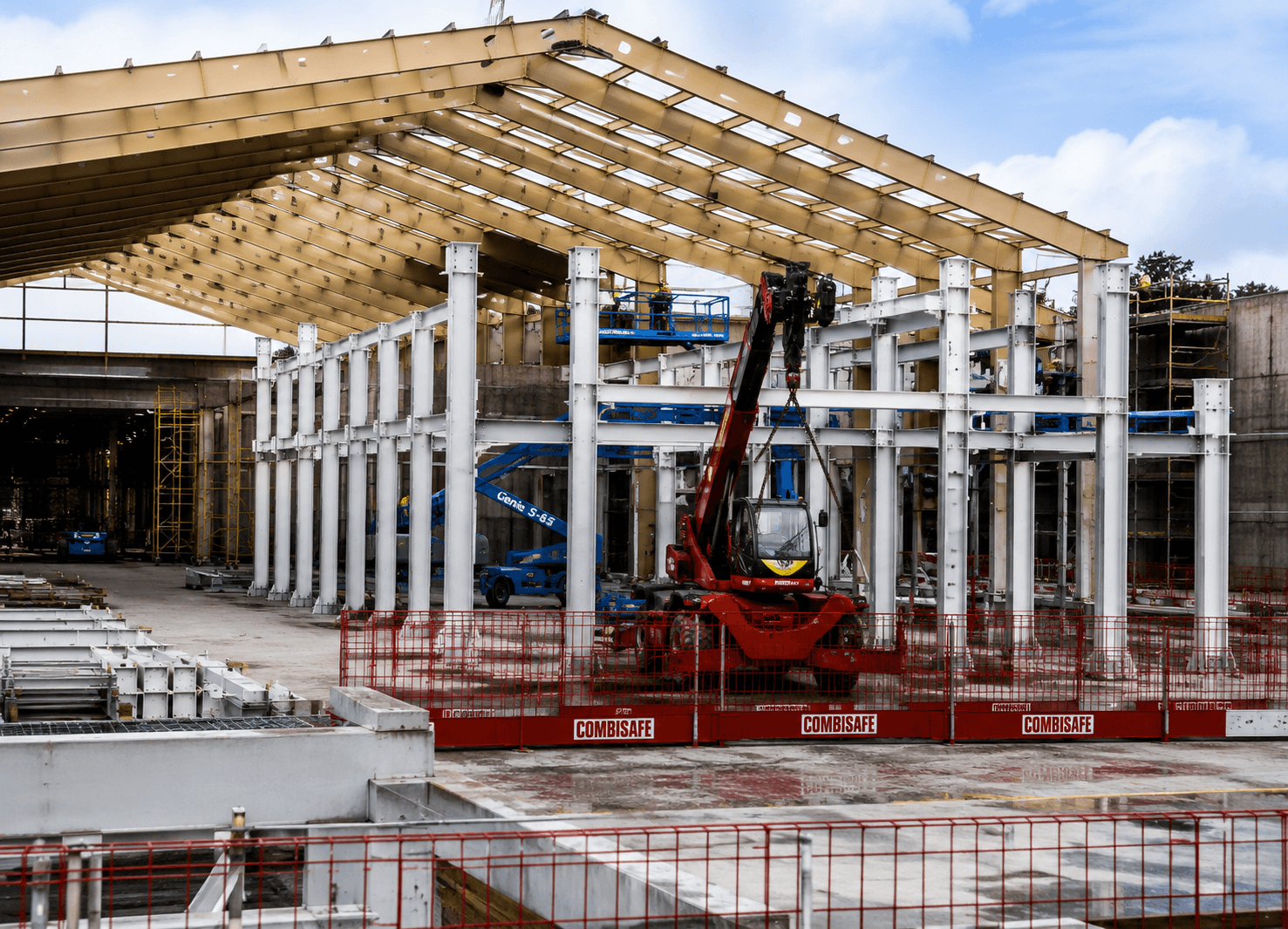 Industrial construction structure